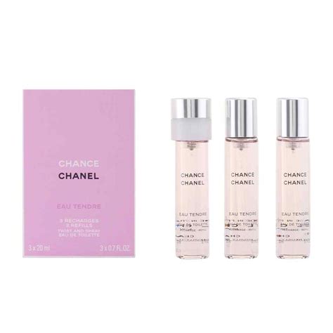 chanel chance twist and spray bottle|chanel chance tendre refill.